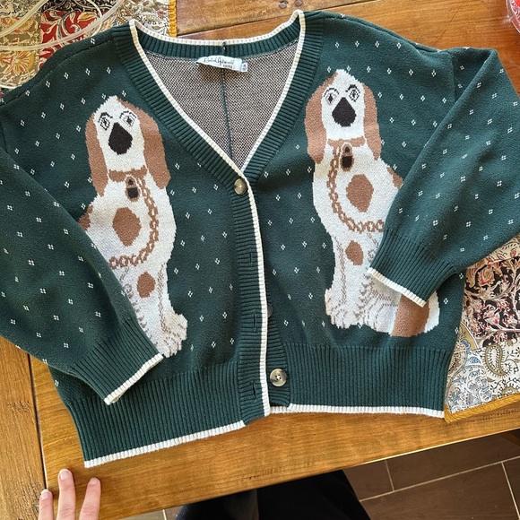 Rachel Antonoff Staffy bookends cardigan - Picture 5 of 9